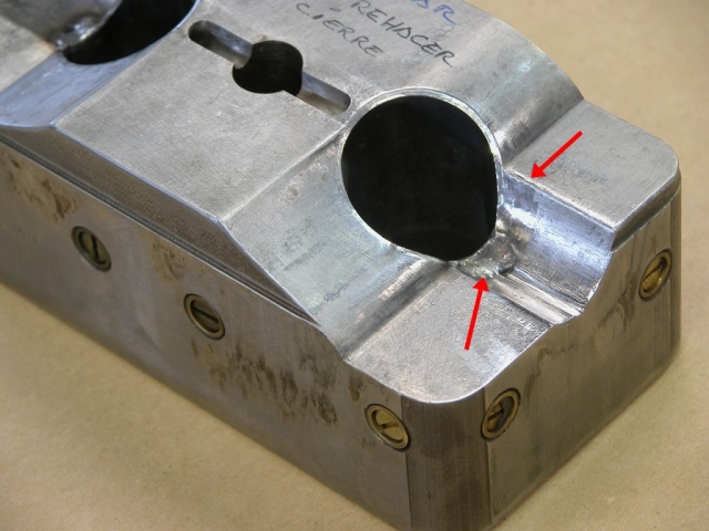 Micro TIG en moldes de inyección, exento de poros 2
